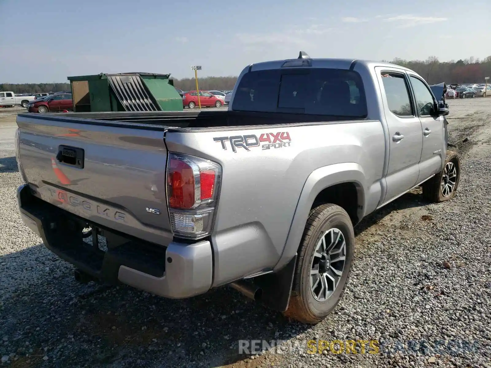 4 Photograph of a damaged car 3TMDZ5BN7LM098006 TOYOTA TACOMA 2020