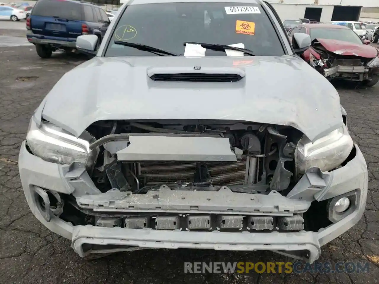 7 Photograph of a damaged car 3TMDZ5BN7LM098295 TOYOTA TACOMA 2020