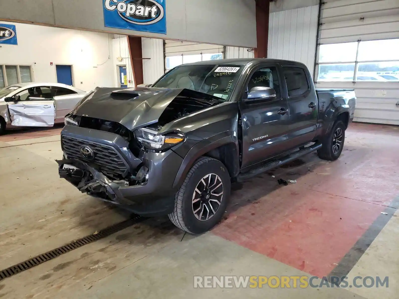 2 Photograph of a damaged car 3TMDZ5BN8LM080016 TOYOTA TACOMA 2020