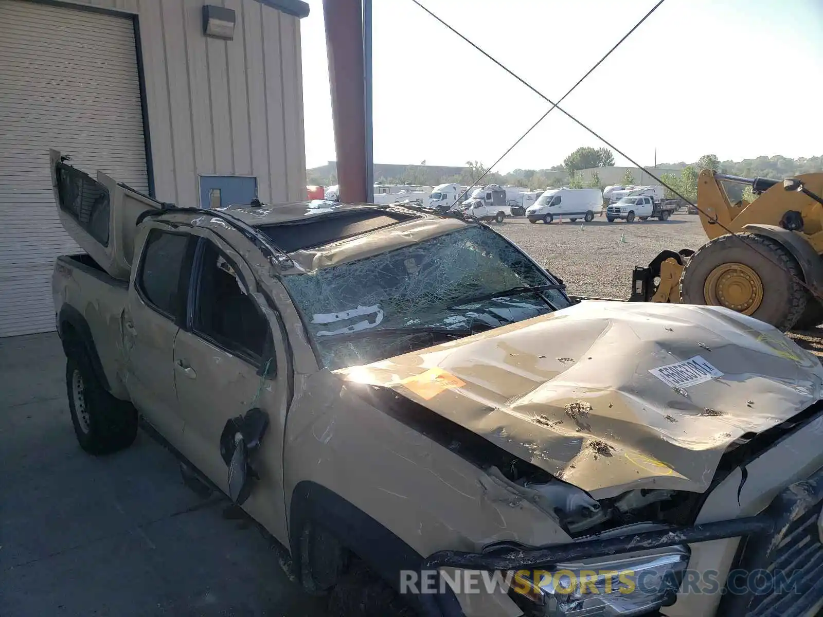 9 Photograph of a damaged car 3TMDZ5BN8LM083739 TOYOTA TACOMA 2020