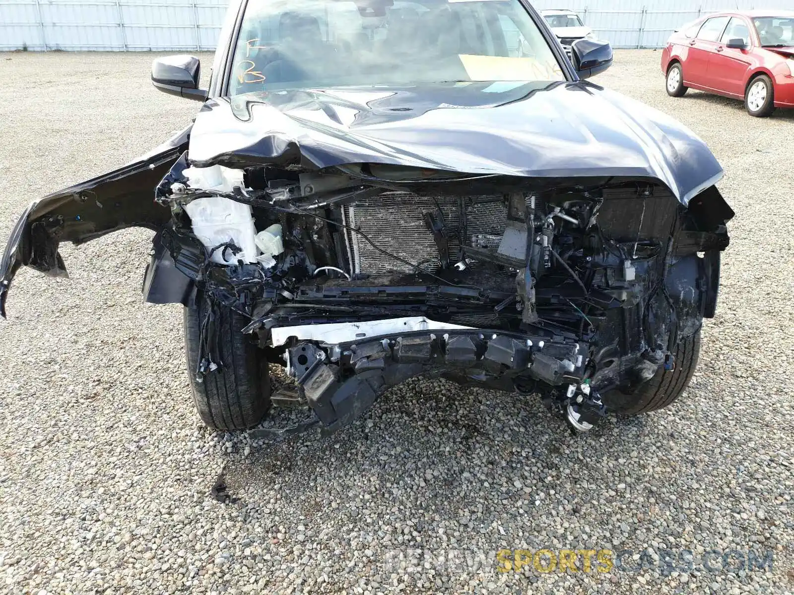 9 Photograph of a damaged car 3TMDZ5BN8LM086401 TOYOTA TACOMA 2020