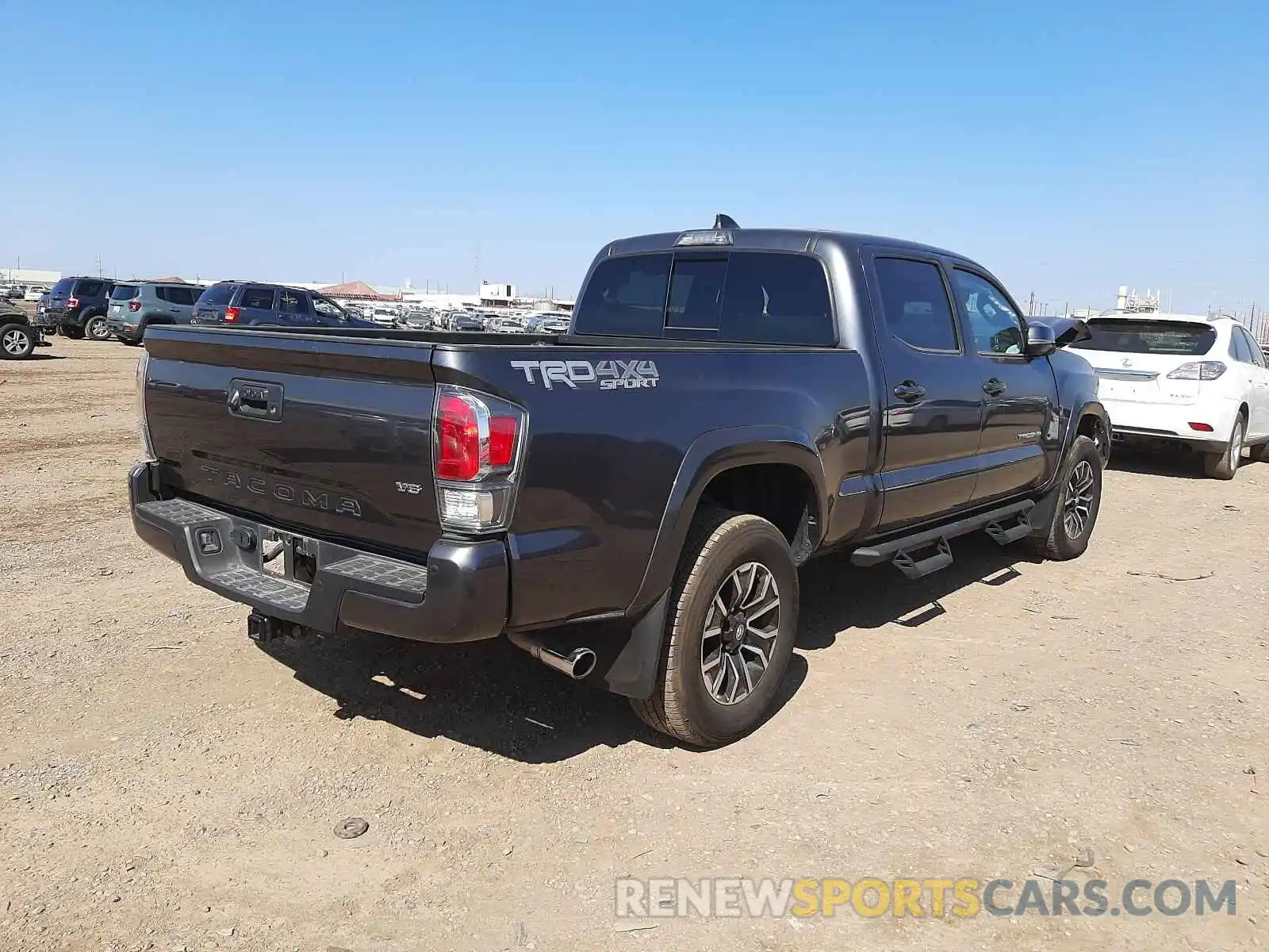 4 Photograph of a damaged car 3TMDZ5BN8LM089587 TOYOTA TACOMA 2020