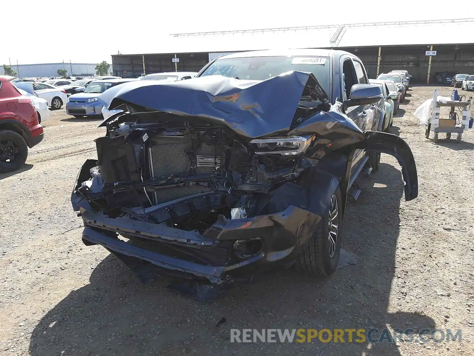 9 Photograph of a damaged car 3TMDZ5BN8LM089587 TOYOTA TACOMA 2020