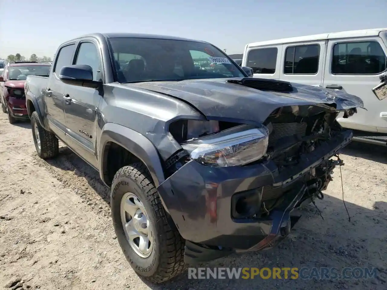 1 Photograph of a damaged car 3TMDZ5BN8LM092439 TOYOTA TACOMA 2020