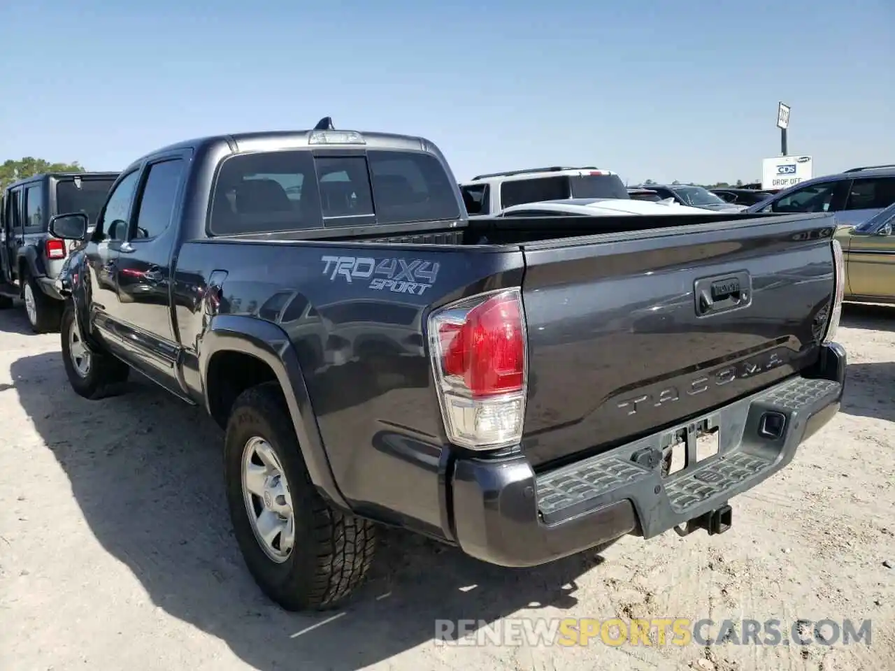 3 Photograph of a damaged car 3TMDZ5BN8LM092439 TOYOTA TACOMA 2020