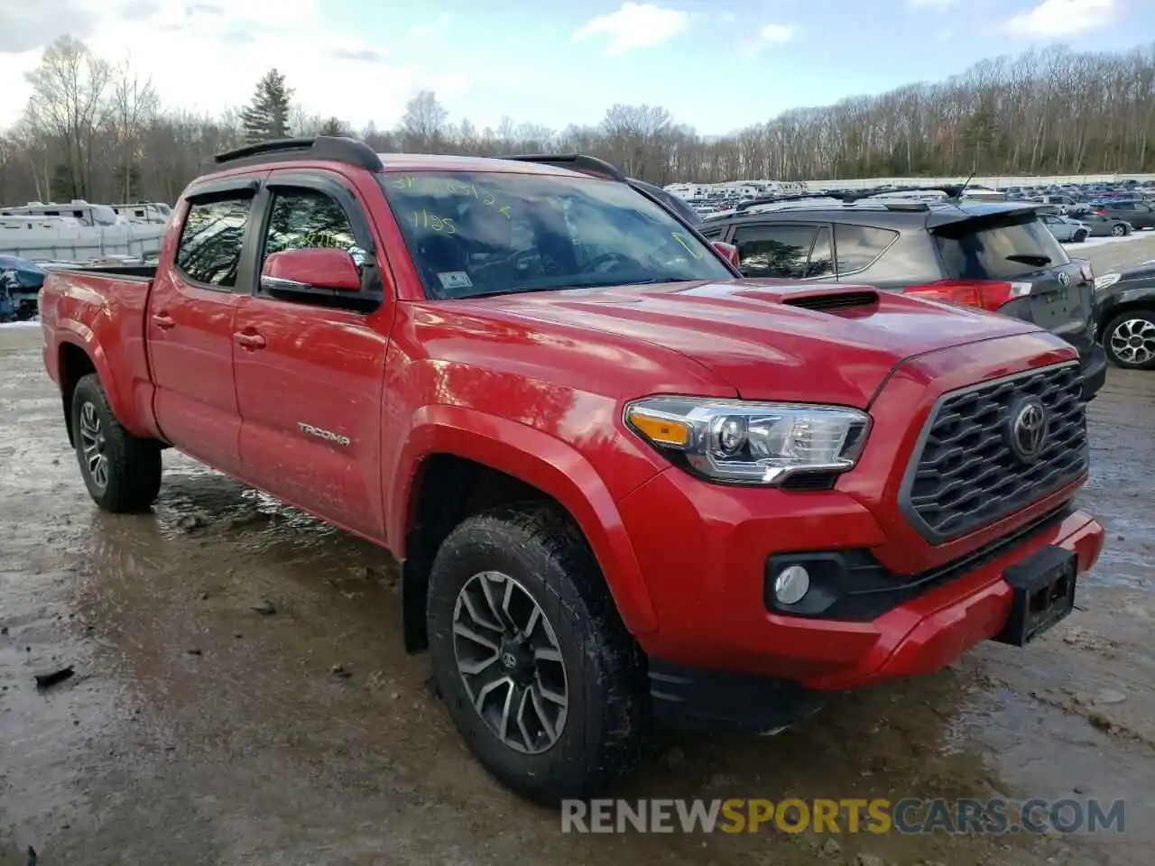 1 Photograph of a damaged car 3TMDZ5BN8LM093770 TOYOTA TACOMA 2020