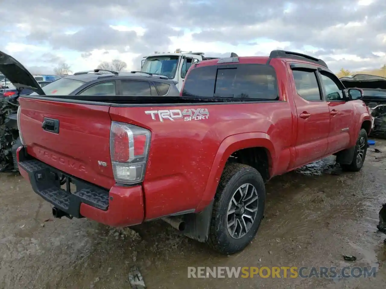 4 Photograph of a damaged car 3TMDZ5BN8LM093770 TOYOTA TACOMA 2020