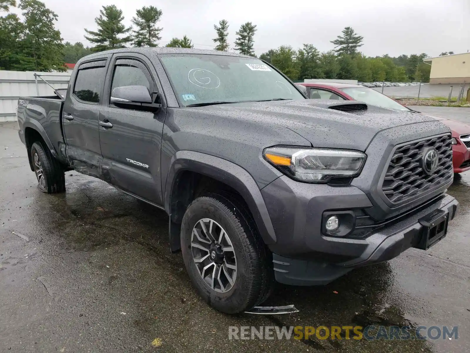 1 Photograph of a damaged car 3TMDZ5BN8LM095454 TOYOTA TACOMA 2020