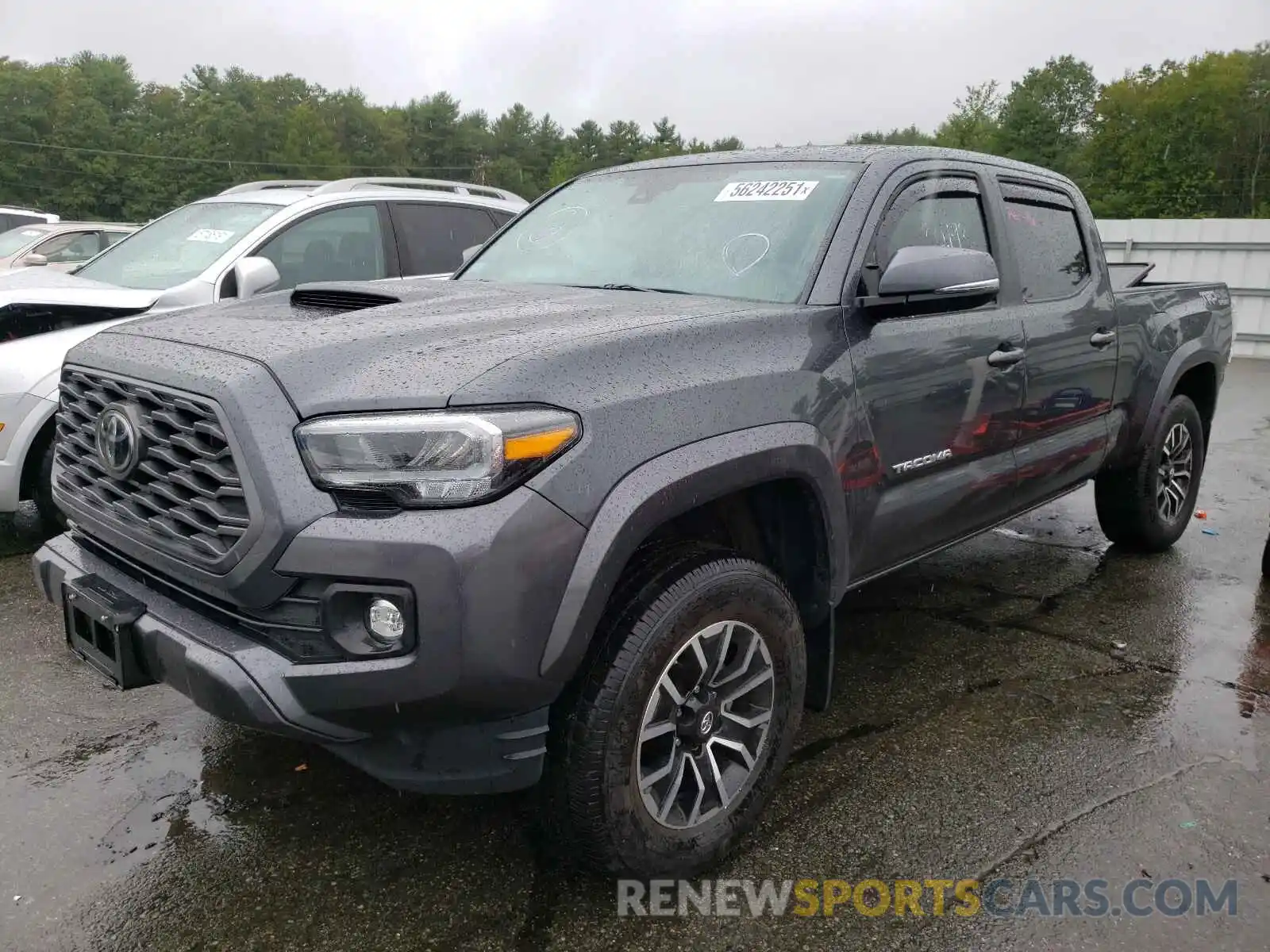 2 Photograph of a damaged car 3TMDZ5BN8LM095454 TOYOTA TACOMA 2020