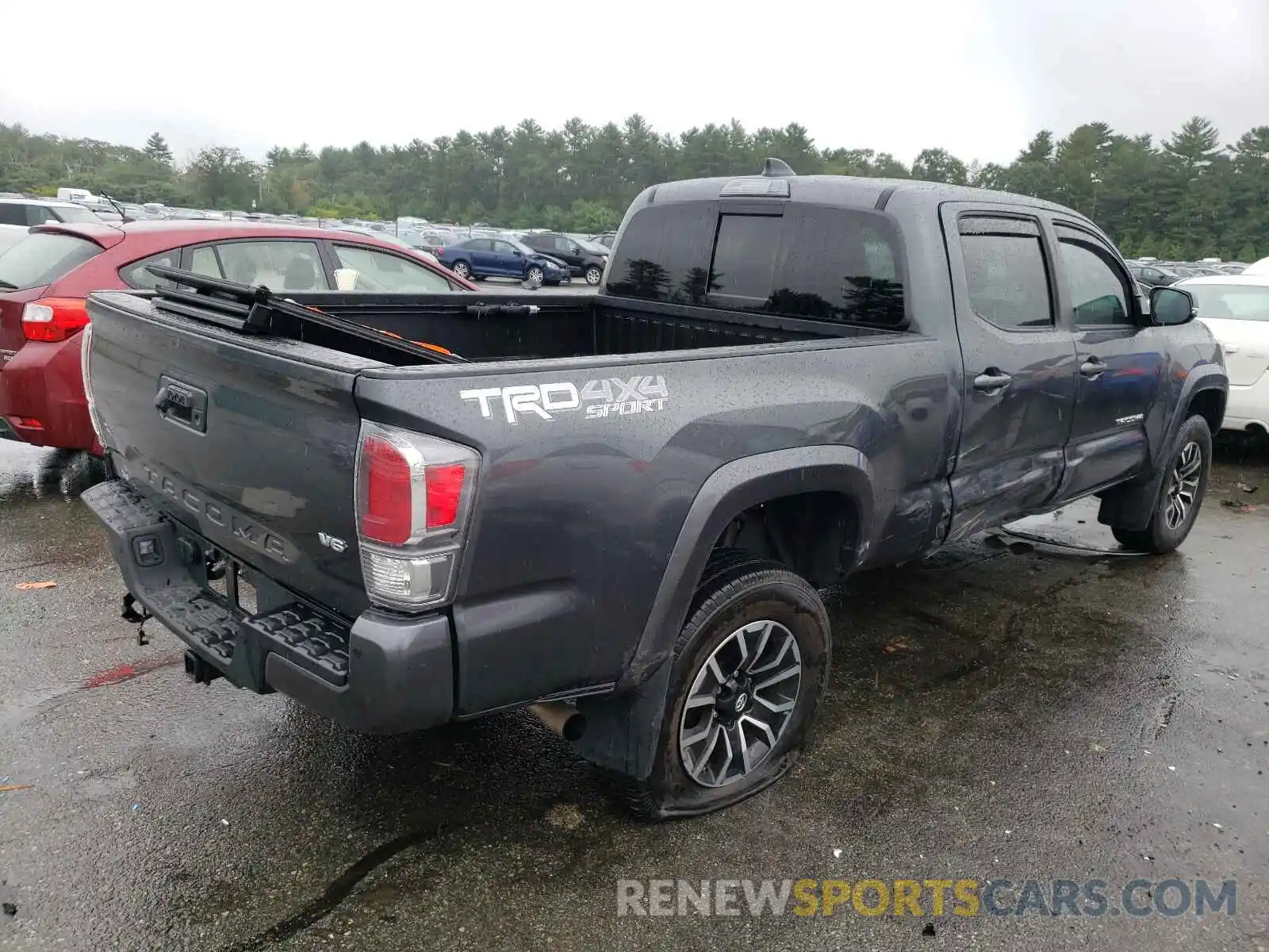 4 Photograph of a damaged car 3TMDZ5BN8LM095454 TOYOTA TACOMA 2020