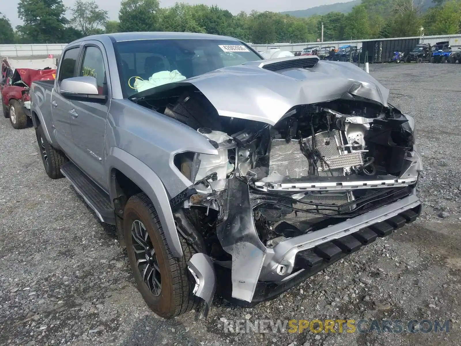 1 Photograph of a damaged car 3TMDZ5BN9LM081188 TOYOTA TACOMA 2020