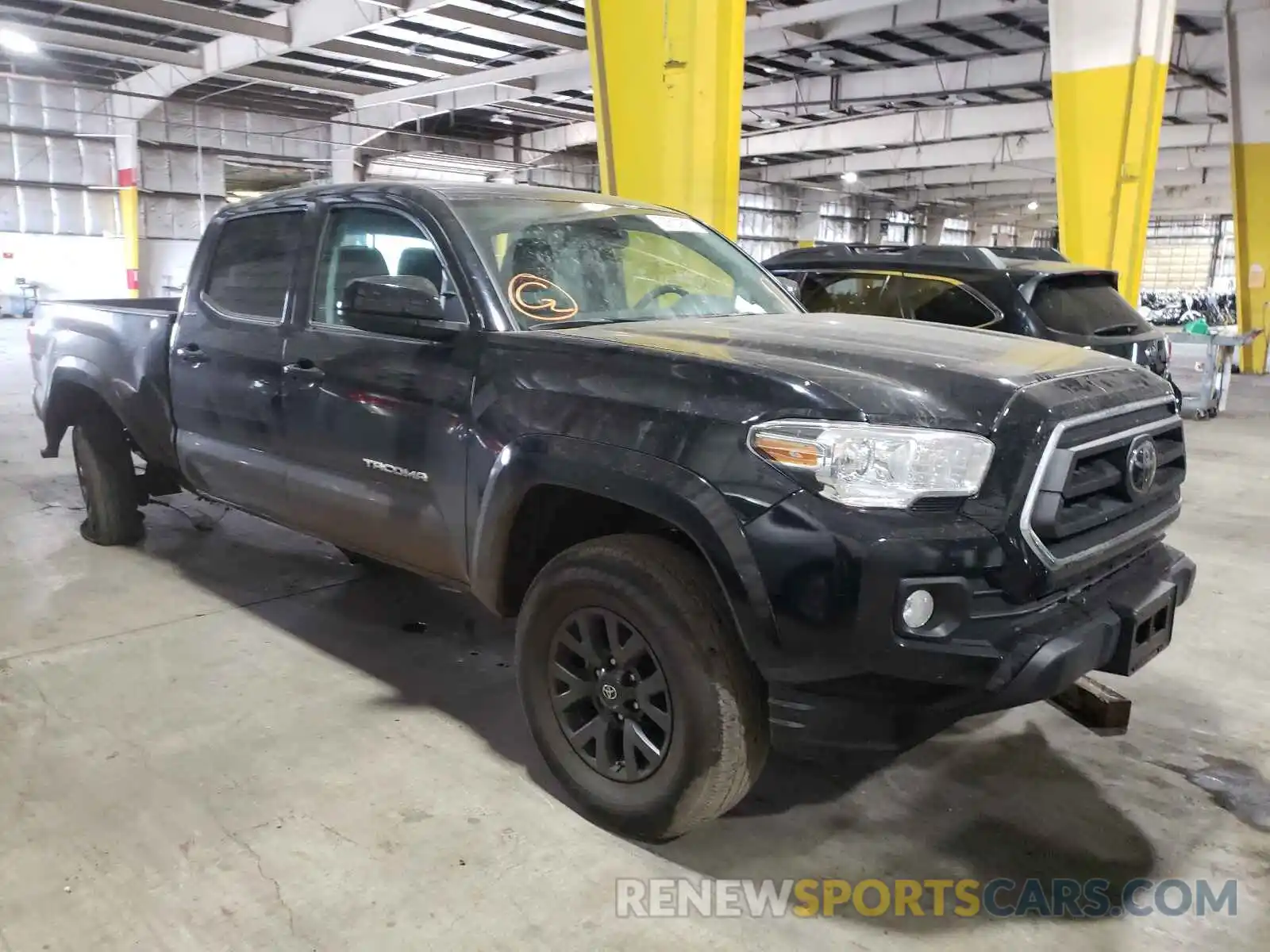 1 Photograph of a damaged car 3TMDZ5BN9LM087265 TOYOTA TACOMA 2020