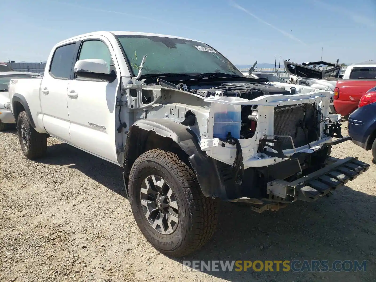 1 Photograph of a damaged car 3TMDZ5BN9LM090571 TOYOTA TACOMA 2020