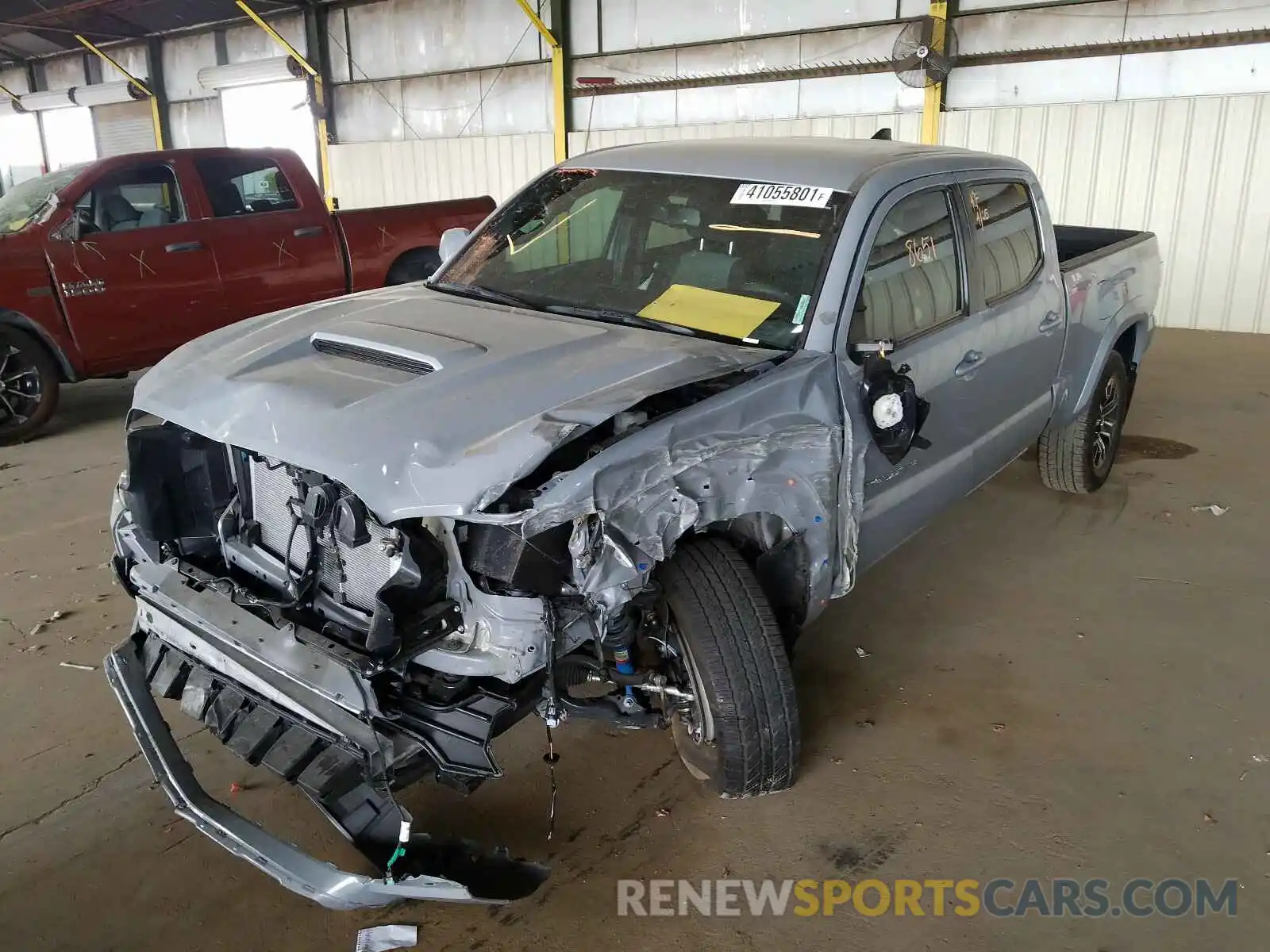 2 Photograph of a damaged car 3TMDZ5BN9LM092126 TOYOTA TACOMA 2020