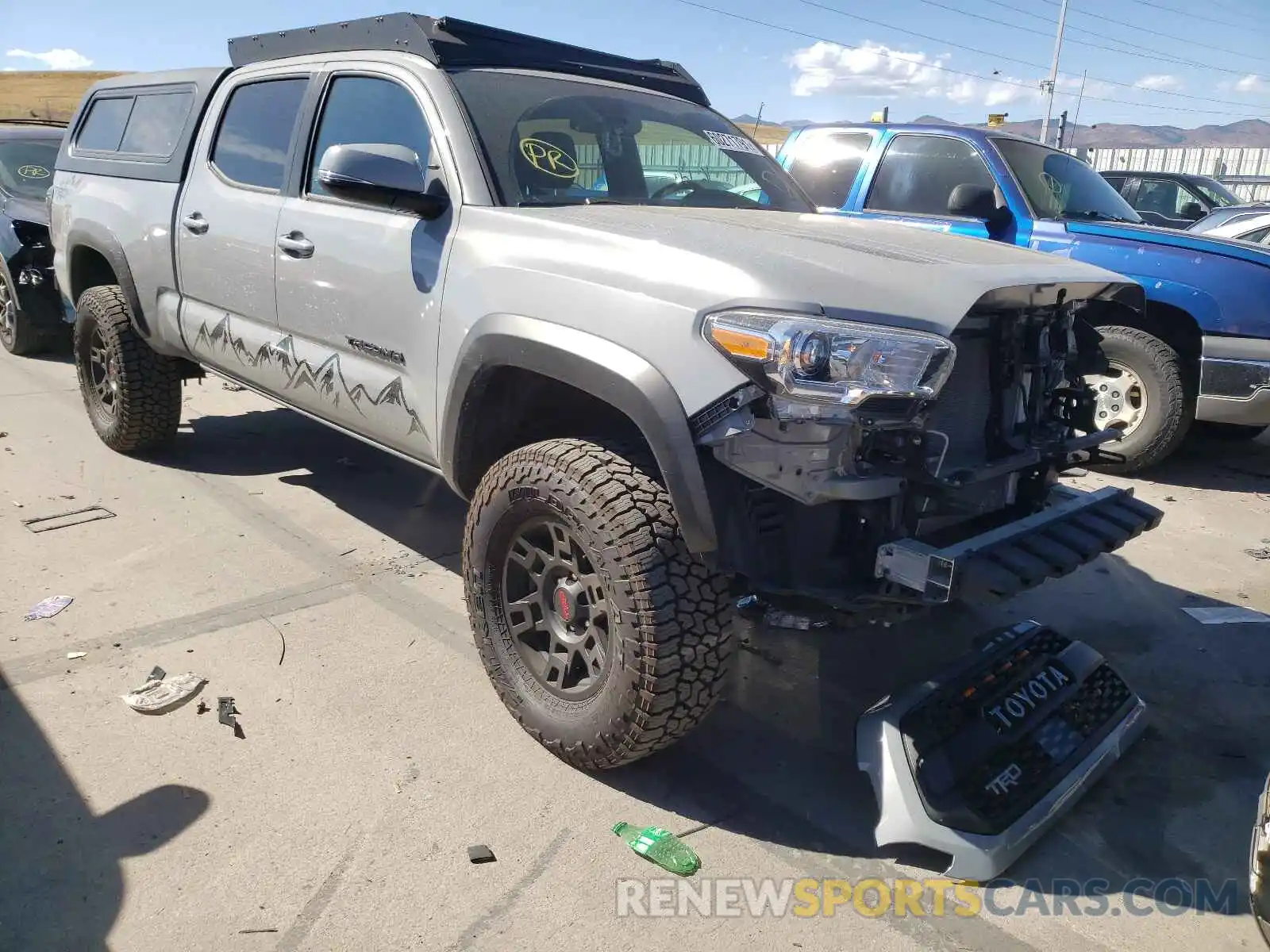 1 Photograph of a damaged car 3TMDZ5BN9LM094667 TOYOTA TACOMA 2020