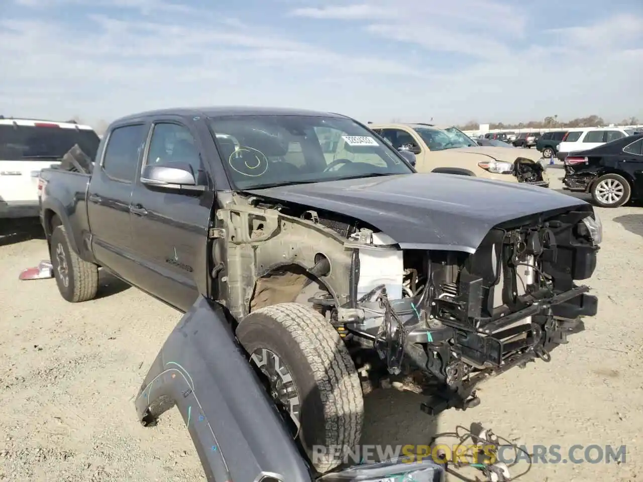 1 Photograph of a damaged car 3TMDZ5BN9LM098511 TOYOTA TACOMA 2020