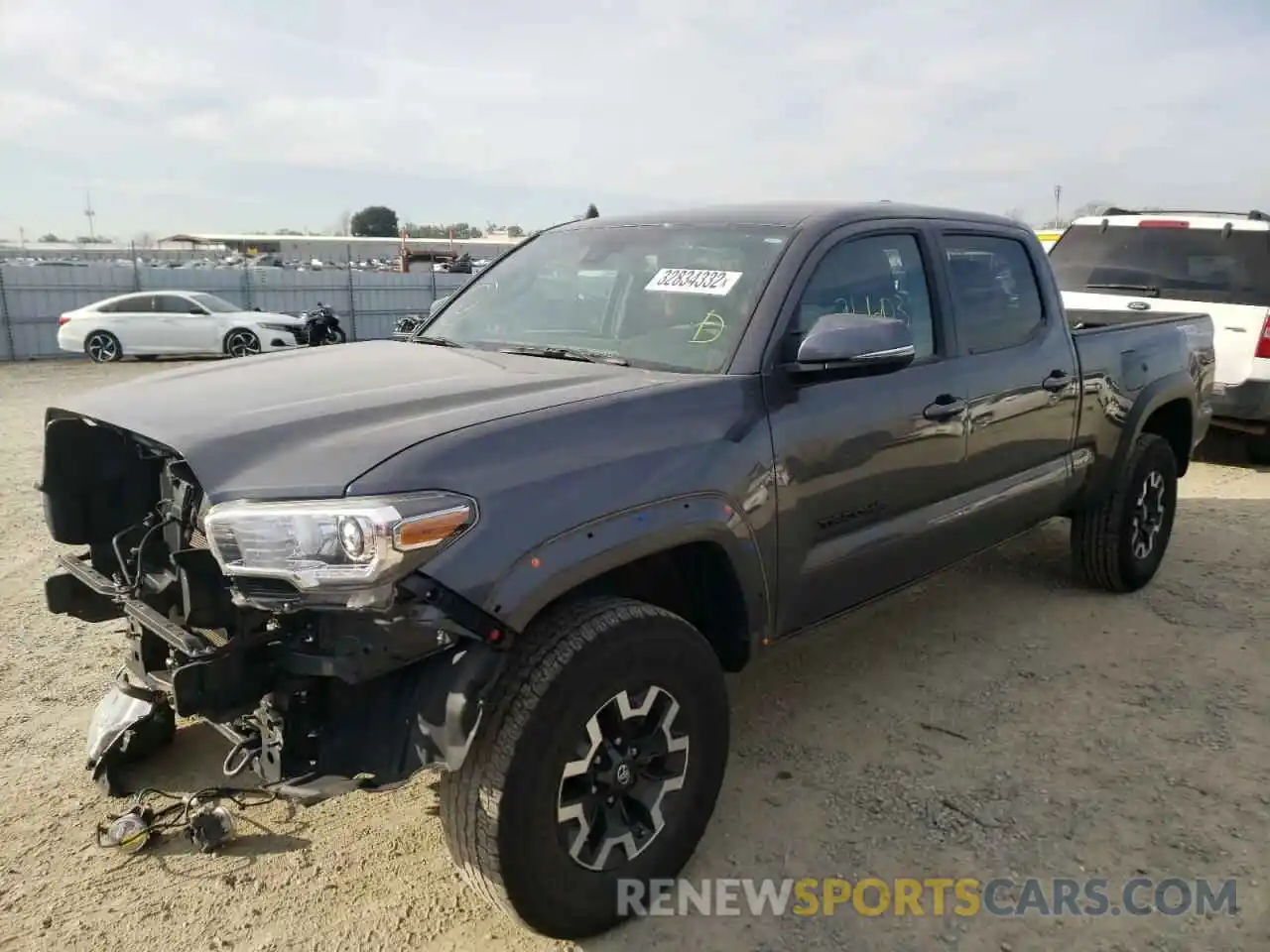 2 Photograph of a damaged car 3TMDZ5BN9LM098511 TOYOTA TACOMA 2020