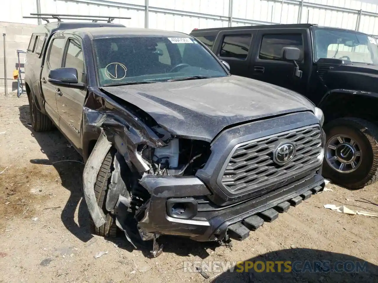 1 Photograph of a damaged car 3TMDZ5BNXLM082947 TOYOTA TACOMA 2020