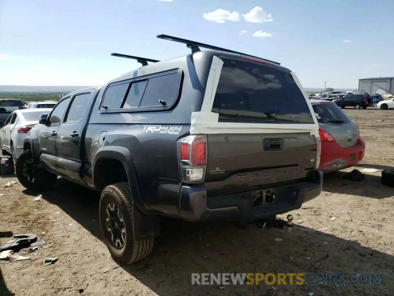 3 Photograph of a damaged car 3TMDZ5BNXLM082947 TOYOTA TACOMA 2020