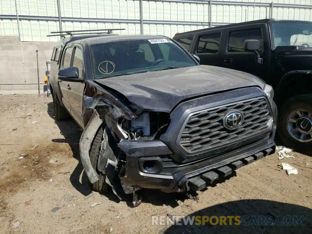 9 Photograph of a damaged car 3TMDZ5BNXLM082947 TOYOTA TACOMA 2020