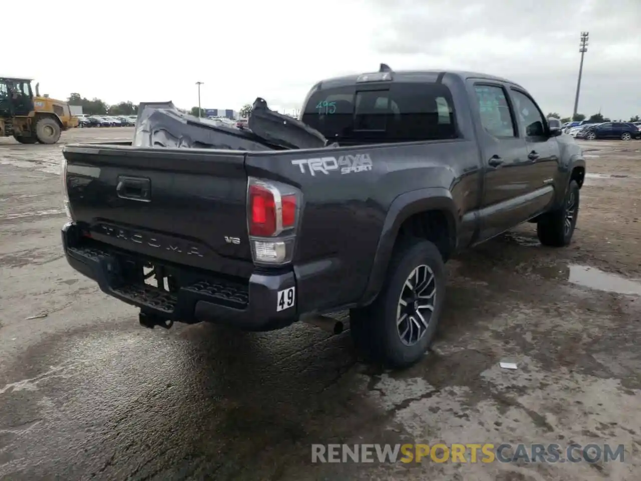 4 Photograph of a damaged car 3TMDZ5BNXLM087470 TOYOTA TACOMA 2020