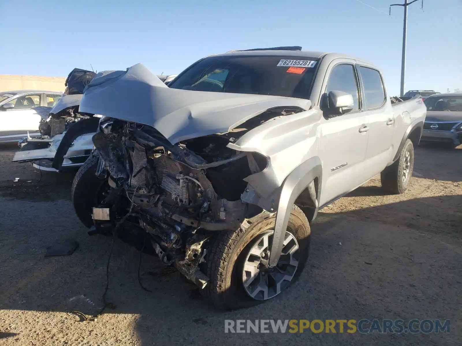 9 Photograph of a damaged car 3TMDZ5BNXLM088540 TOYOTA TACOMA 2020