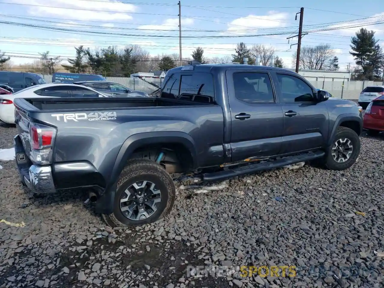 3 Photograph of a damaged car 3TMDZ5BNXLM091647 TOYOTA TACOMA 2020