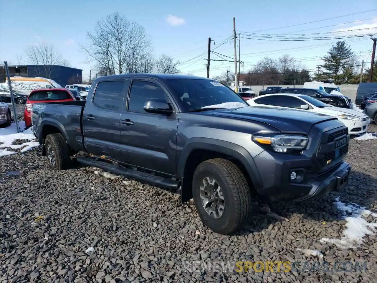 4 Photograph of a damaged car 3TMDZ5BNXLM091647 TOYOTA TACOMA 2020