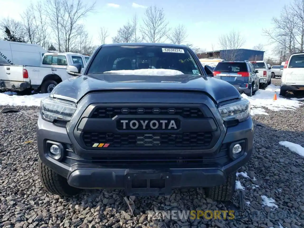 5 Photograph of a damaged car 3TMDZ5BNXLM091647 TOYOTA TACOMA 2020