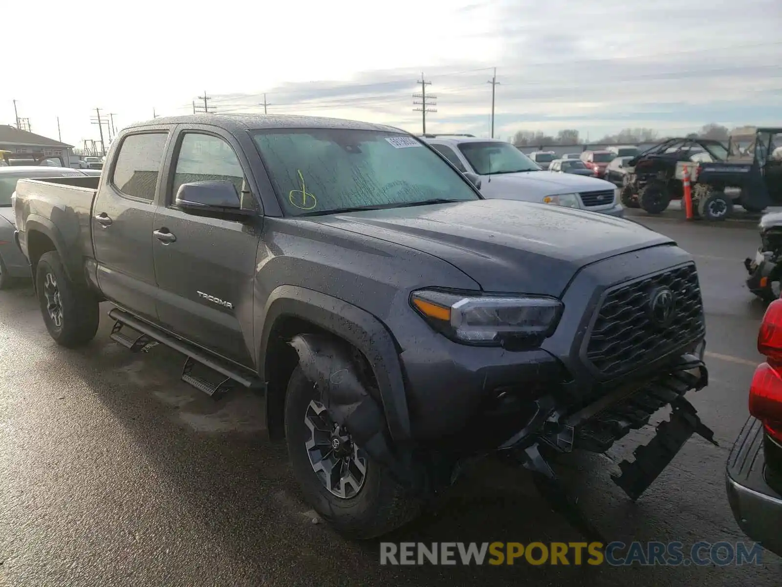 1 Photograph of a damaged car 3TMDZ5BNXLM096864 TOYOTA TACOMA 2020