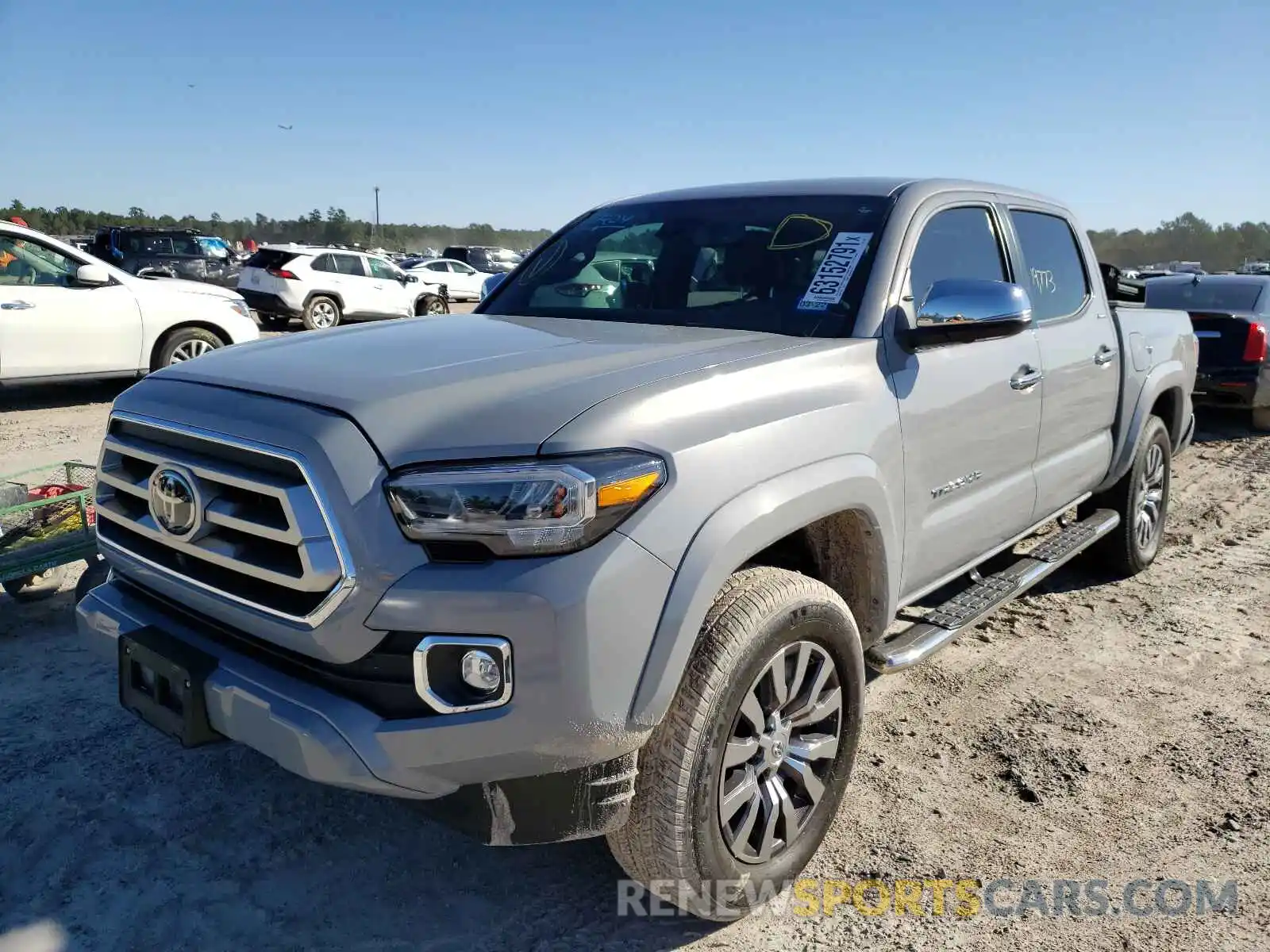 2 Photograph of a damaged car 3TMEZ5CN0LM132550 TOYOTA TACOMA 2020