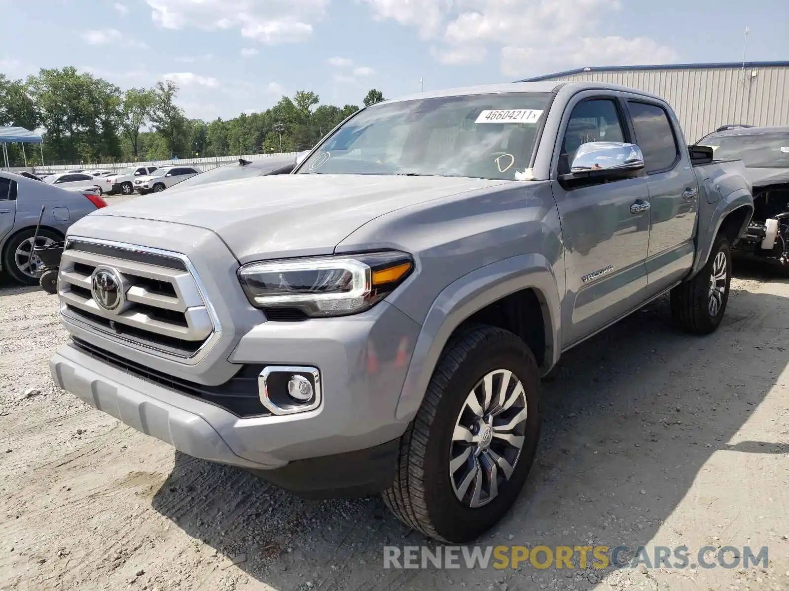 2 Photograph of a damaged car 3TMEZ5CN2LM122263 TOYOTA TACOMA 2020