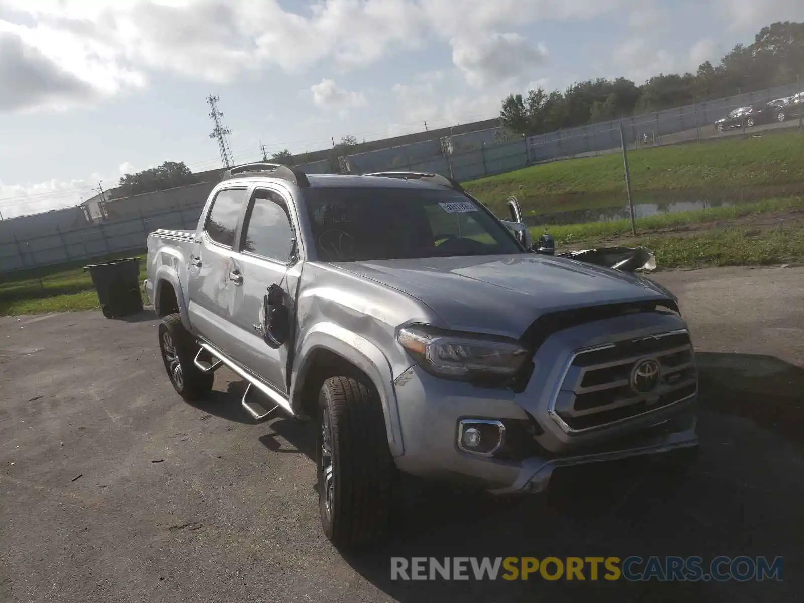 1 Photograph of a damaged car 3TMEZ5CN9LM137407 TOYOTA TACOMA 2020