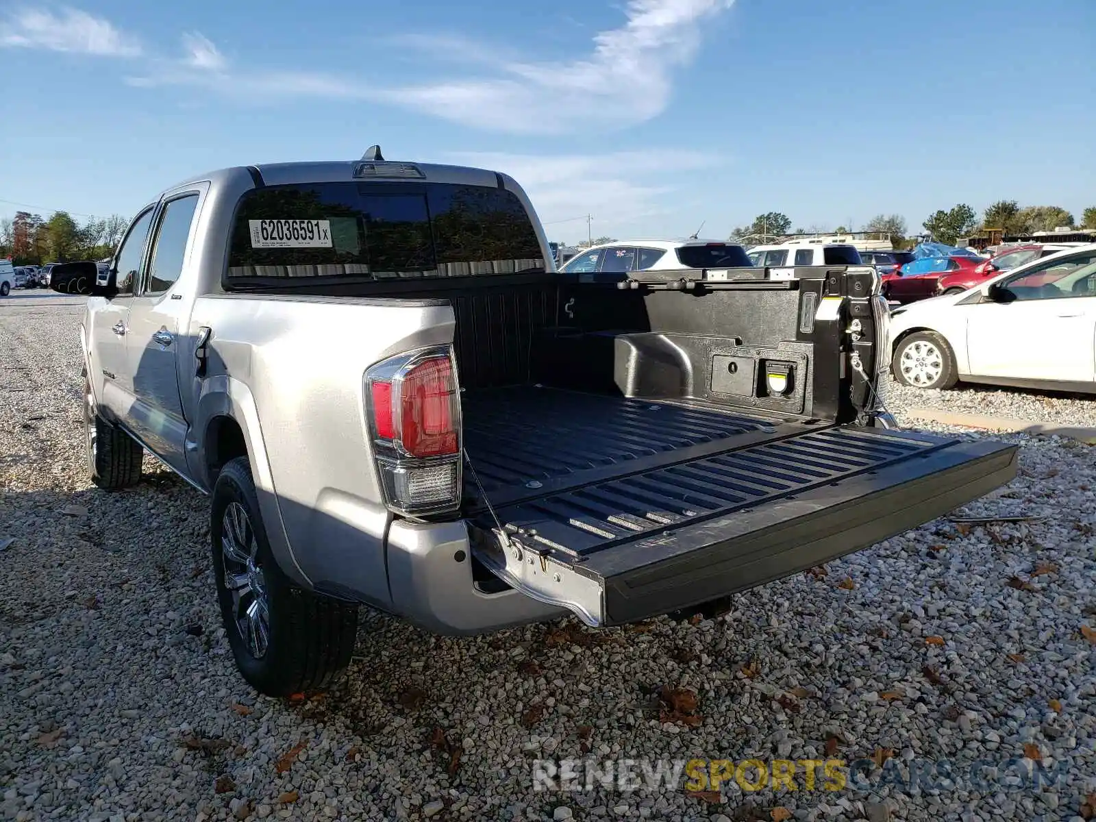 3 Photograph of a damaged car 3TMGZ5AN0LM324269 TOYOTA TACOMA 2020