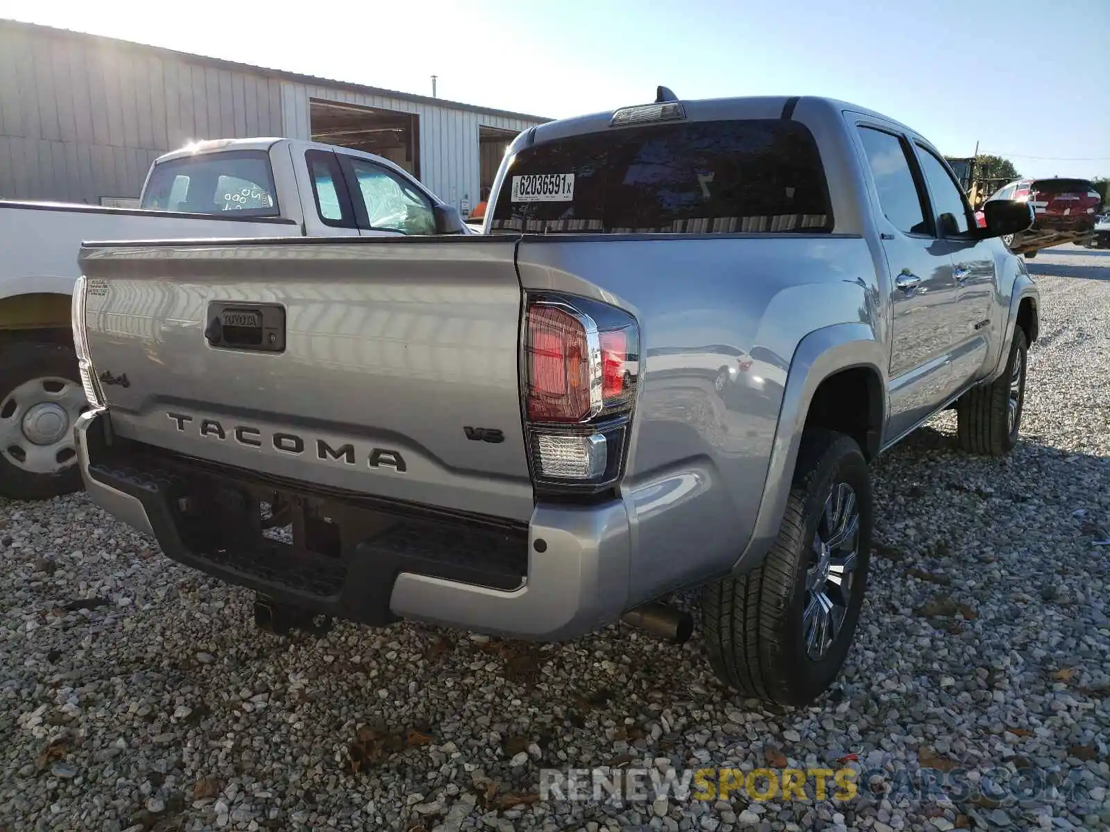 4 Photograph of a damaged car 3TMGZ5AN0LM324269 TOYOTA TACOMA 2020