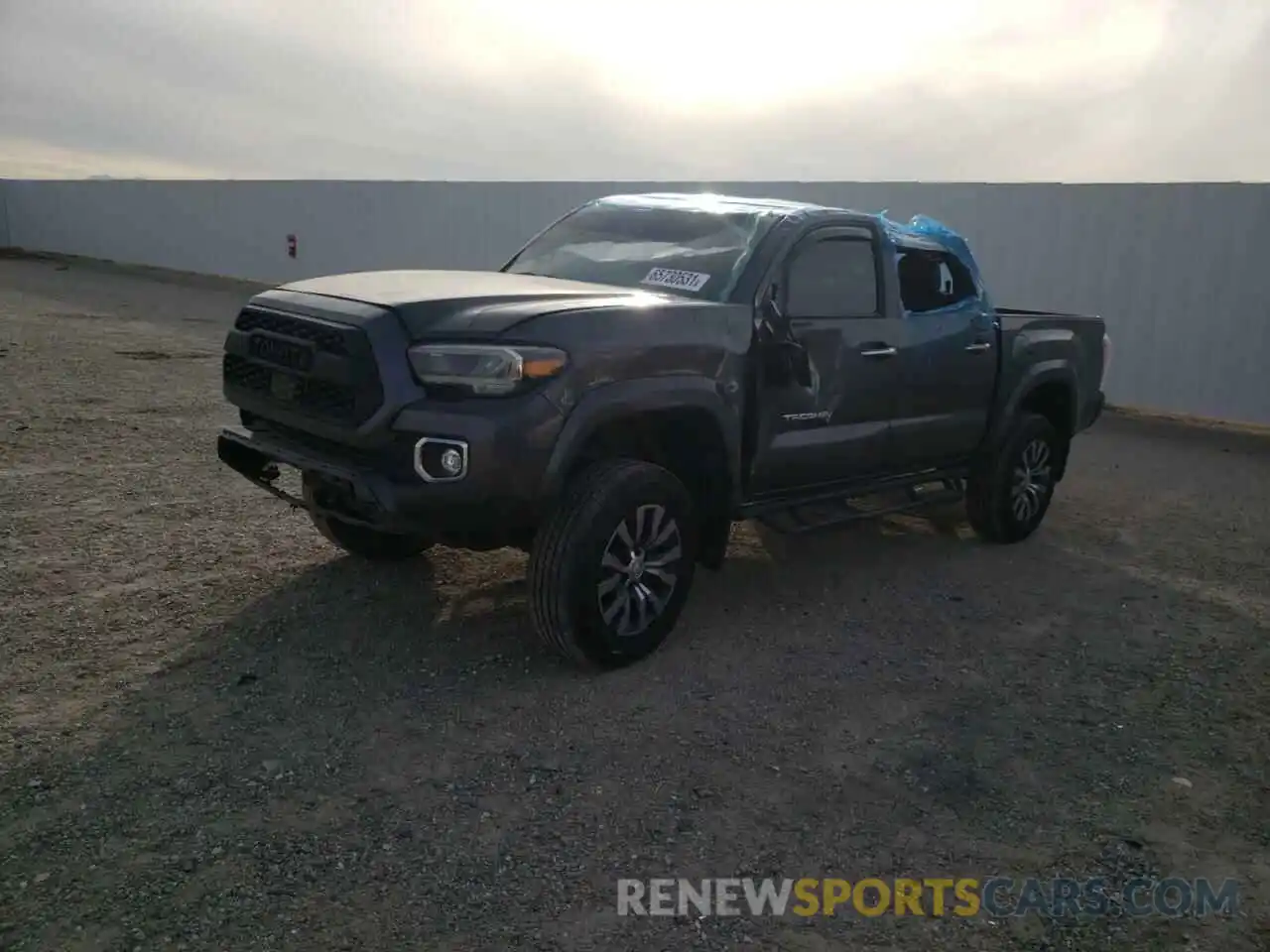 2 Photograph of a damaged car 3TMGZ5AN1LM311675 TOYOTA TACOMA 2020