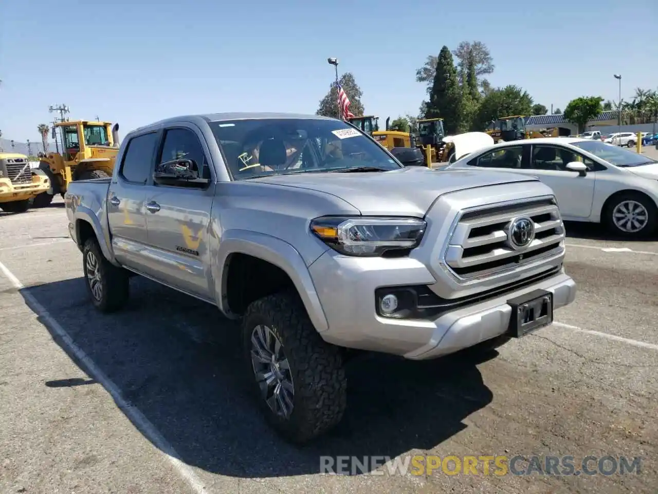 1 Photograph of a damaged car 3TMGZ5AN2LM293364 TOYOTA TACOMA 2020