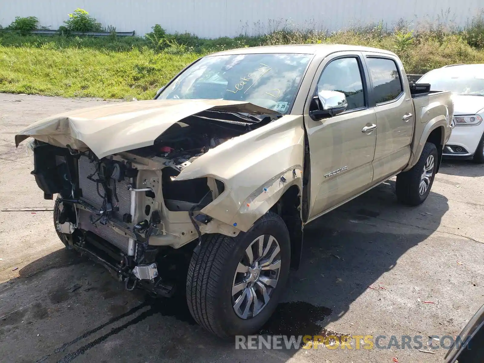 2 Photograph of a damaged car 3TMGZ5AN2LM357029 TOYOTA TACOMA 2020