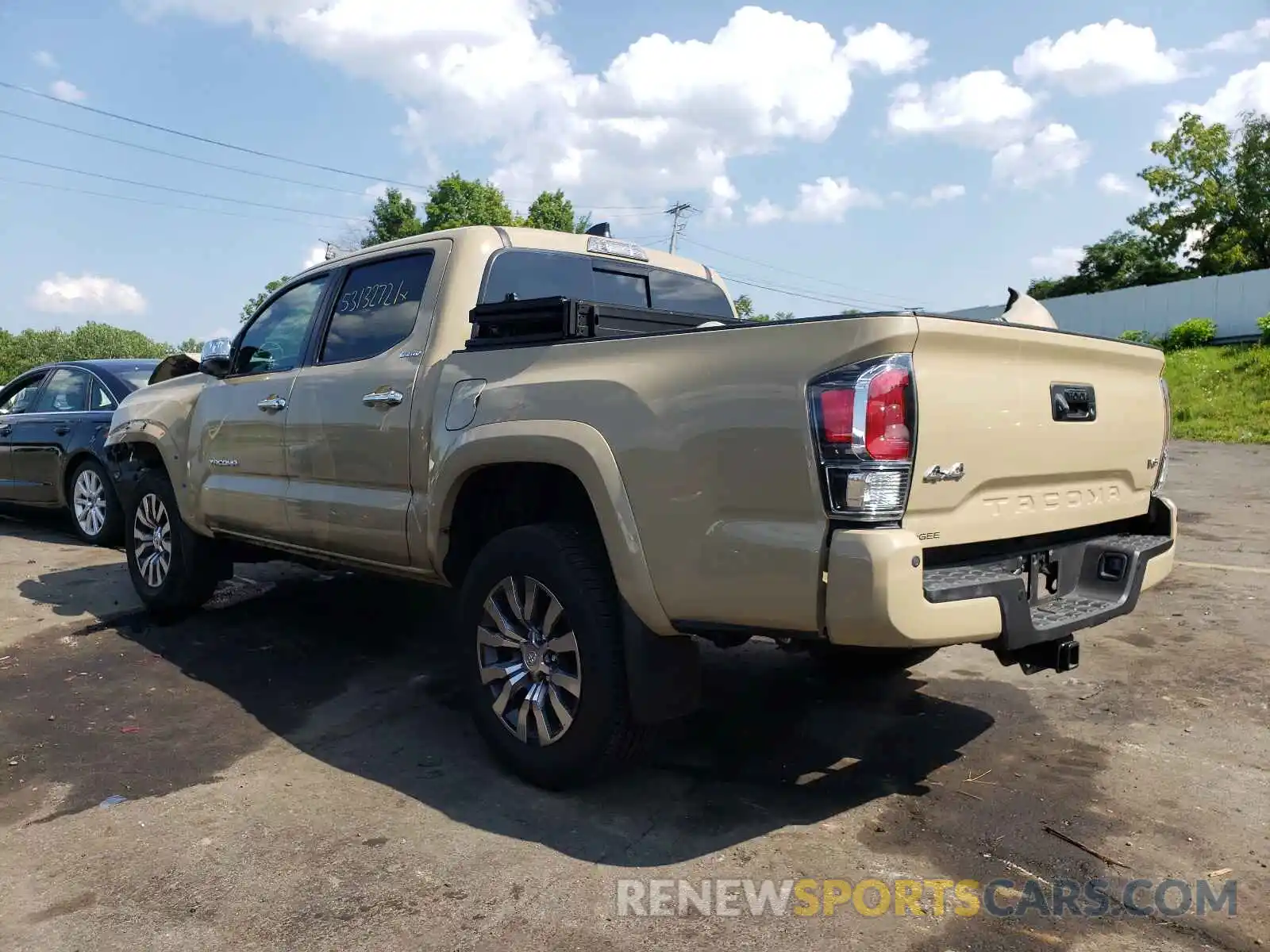 3 Photograph of a damaged car 3TMGZ5AN2LM357029 TOYOTA TACOMA 2020