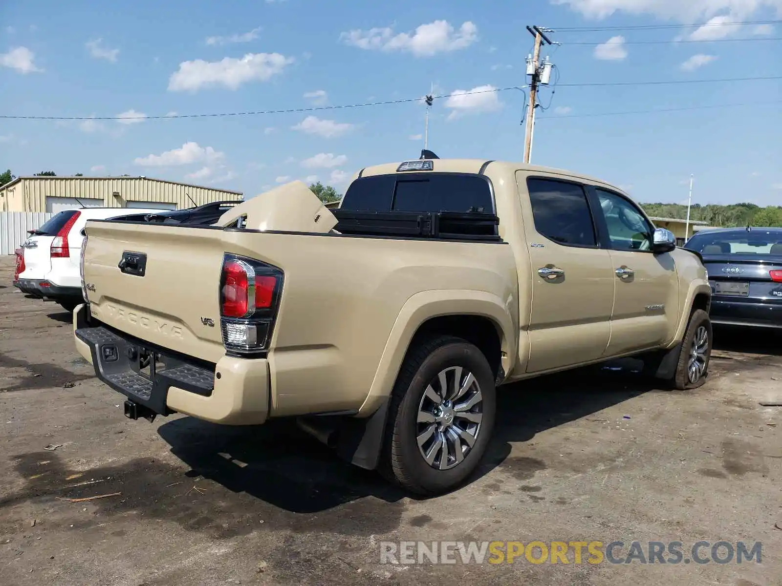 4 Photograph of a damaged car 3TMGZ5AN2LM357029 TOYOTA TACOMA 2020