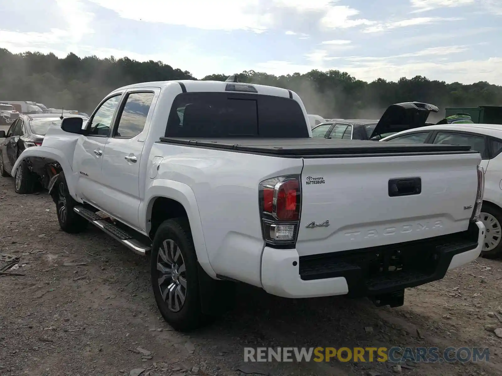 3 Photograph of a damaged car 3TMGZ5AN3LM330857 TOYOTA TACOMA 2020