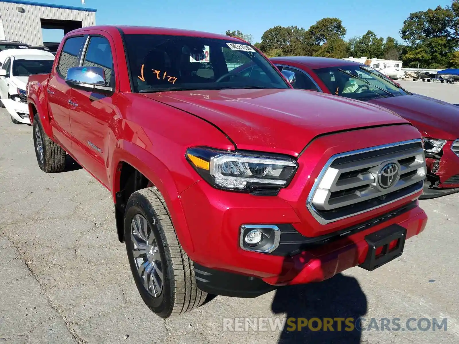 1 Photograph of a damaged car 3TMGZ5AN3LM362286 TOYOTA TACOMA 2020