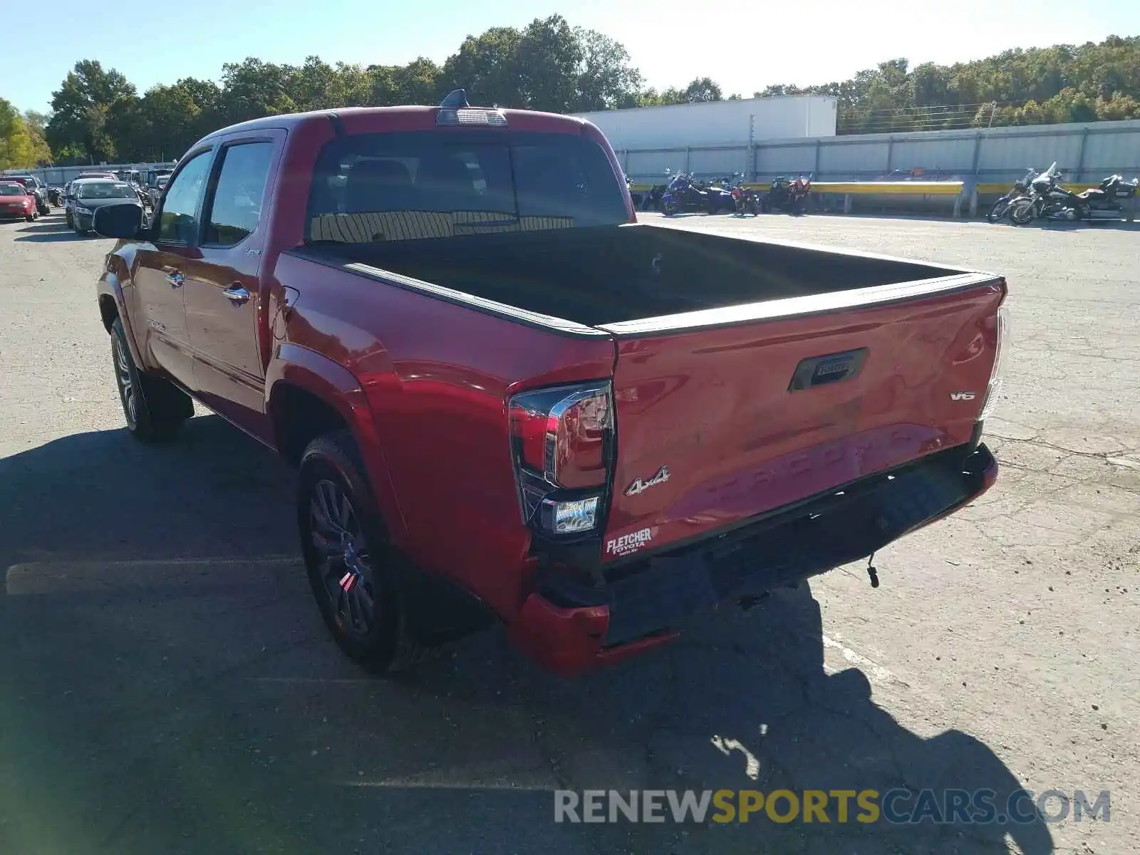 3 Photograph of a damaged car 3TMGZ5AN3LM362286 TOYOTA TACOMA 2020