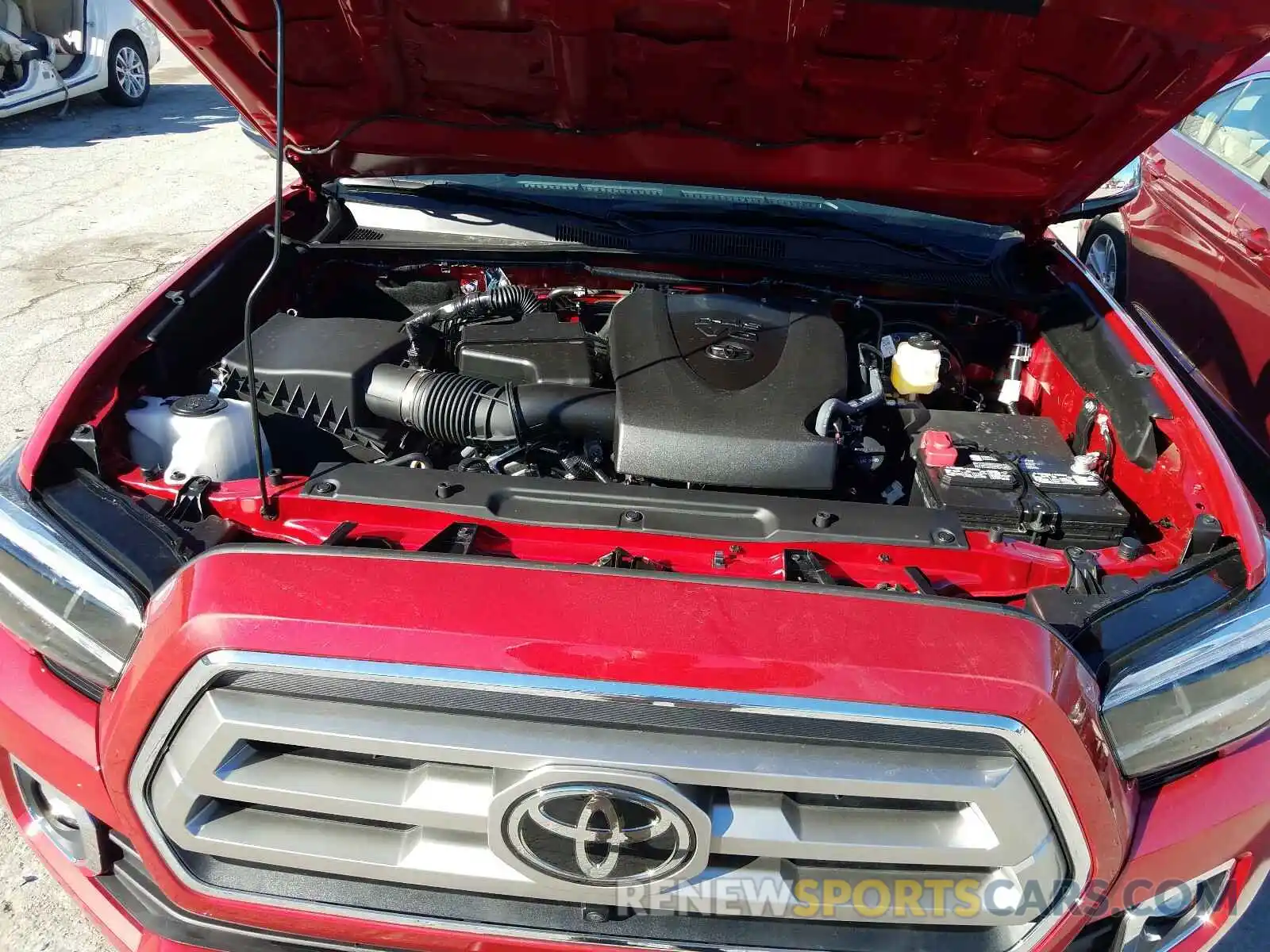 7 Photograph of a damaged car 3TMGZ5AN3LM362286 TOYOTA TACOMA 2020