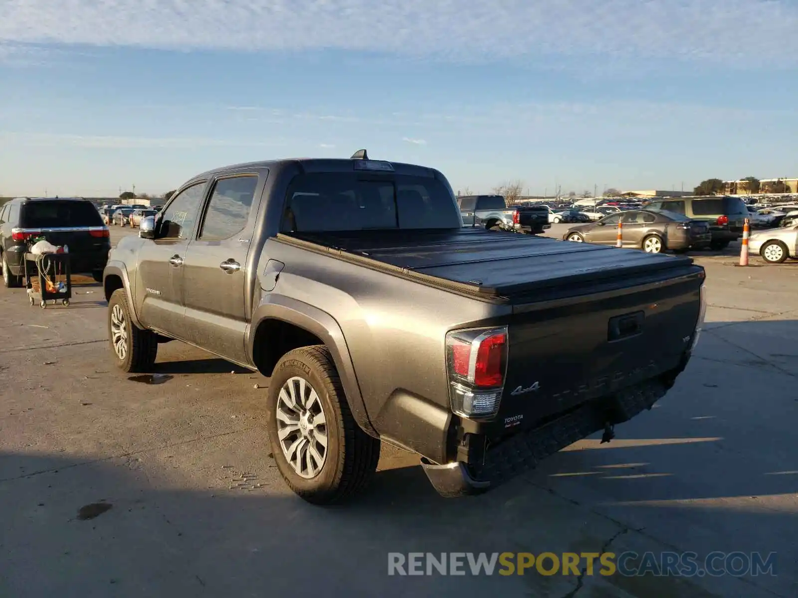 3 Photograph of a damaged car 3TMGZ5AN4LM316000 TOYOTA TACOMA 2020