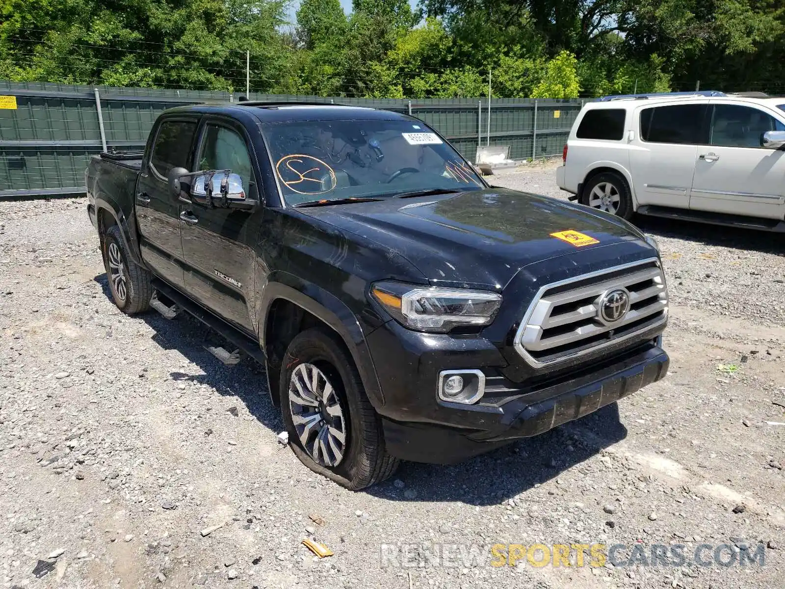 1 Photograph of a damaged car 3TMGZ5AN4LM335484 TOYOTA TACOMA 2020