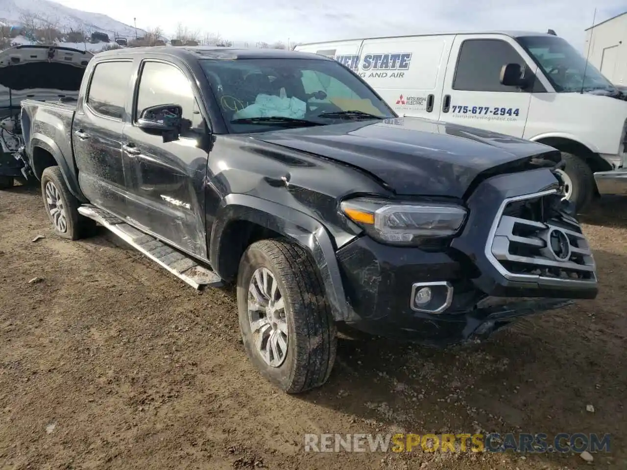 1 Photograph of a damaged car 3TMGZ5AN5LM300565 TOYOTA TACOMA 2020