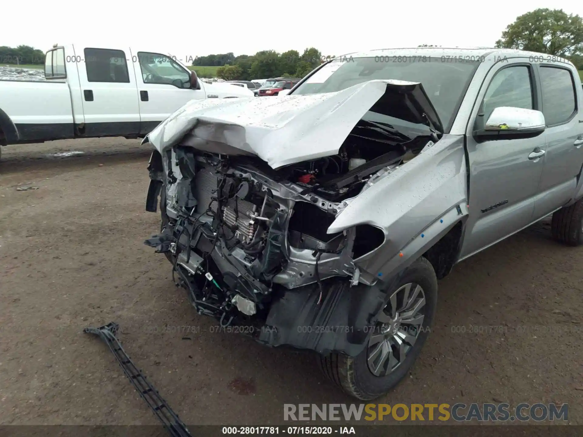 6 Photograph of a damaged car 3TMGZ5AN5LM340158 TOYOTA TACOMA 2020