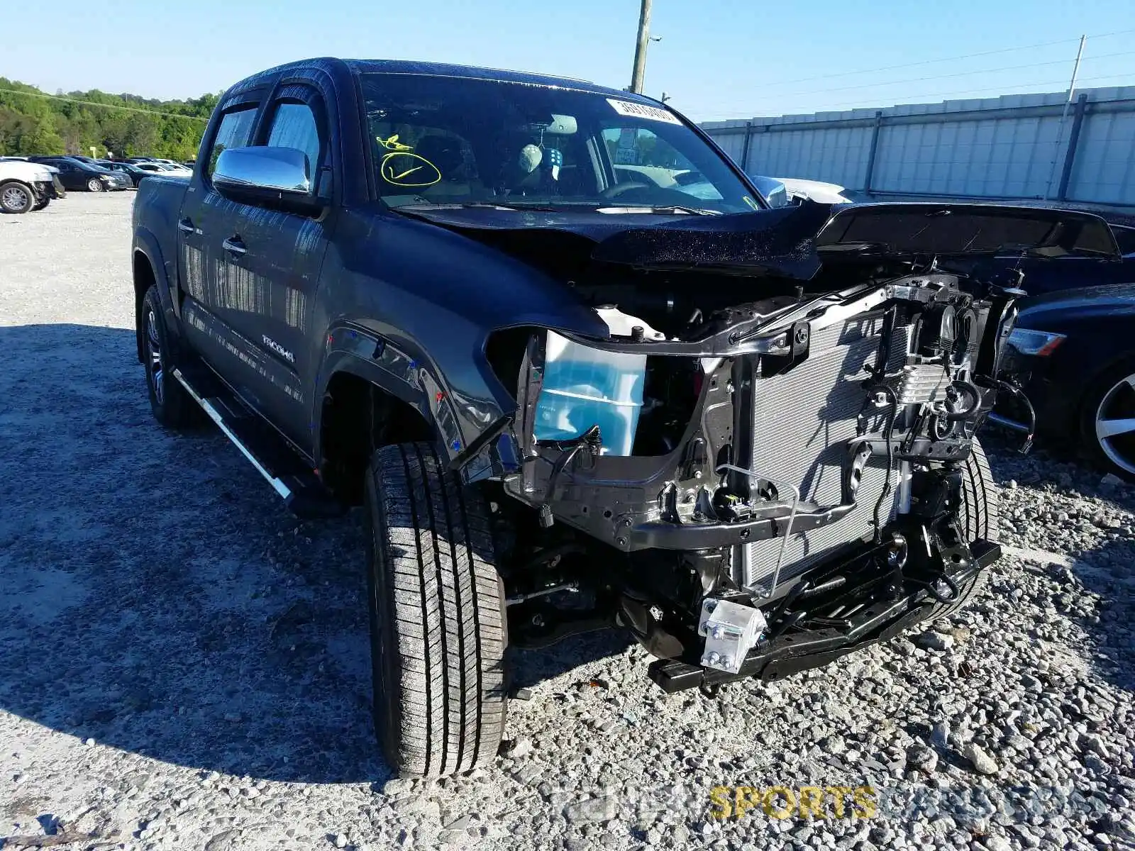 1 Photograph of a damaged car 3TMGZ5AN6LM333445 TOYOTA TACOMA 2020