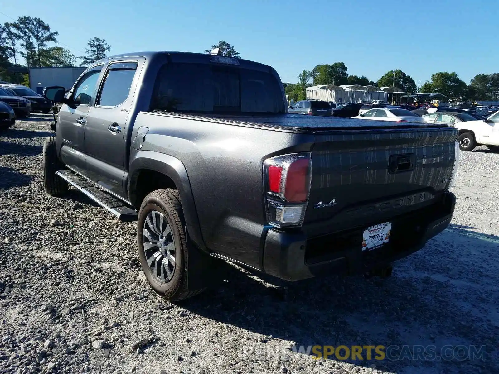 3 Photograph of a damaged car 3TMGZ5AN6LM333445 TOYOTA TACOMA 2020